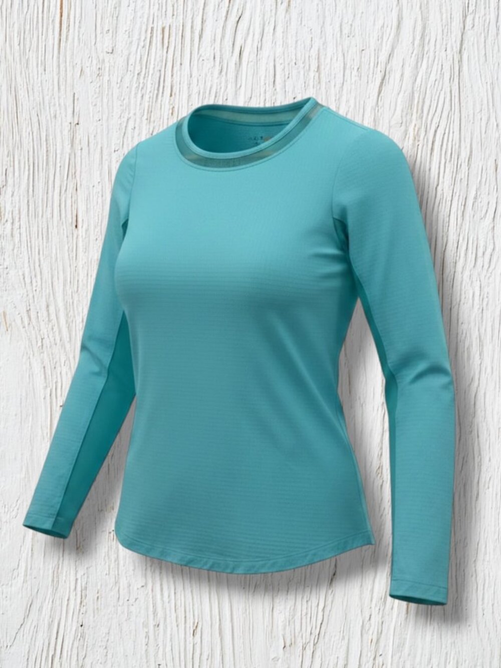 IBKUL Cooling UPF 50 Long Sleeve Golf Tennis Athletic Top Blue S